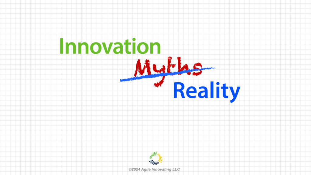 Business leaders debunking innovation myths through systematic frameworks and proven methodologies